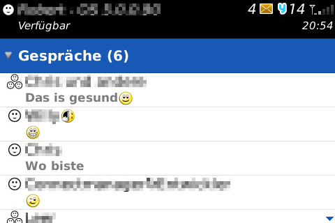 RIM Blackberry OS 5.0 Bold Messenger