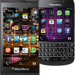 Homescreen Z10 vs. Q10