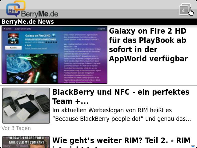 BerryMe BlackBerry App