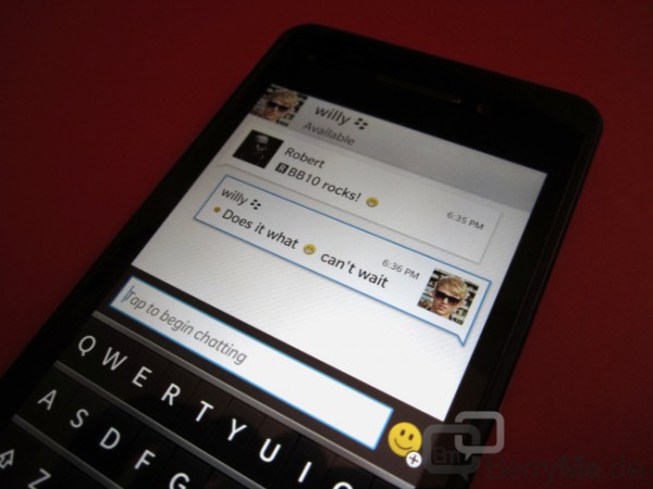 BlackBerry 10 DevAlpha erhält Update mit Maps, HUB und Telefon am 30. Januar