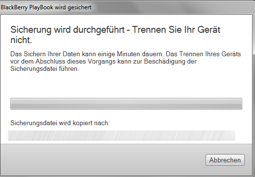 BlackBerry PlayBook Sichern 3