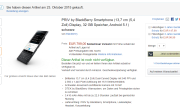 Der Start rückt näher: BlackBerry Priv jetzt vorbestellbar