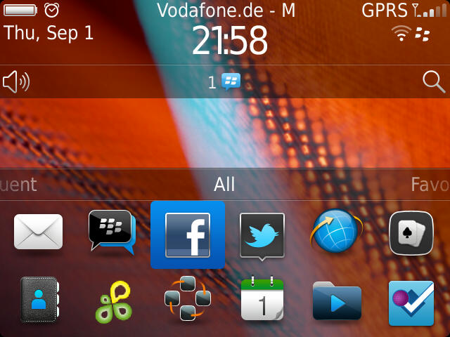 BlackBerry OS 7