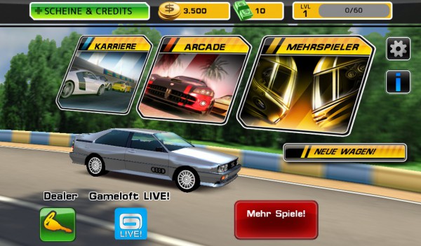 GT Racing Motor Academy HD von Gameloft Inc. kostenlos in der BlackBerry AppWorld