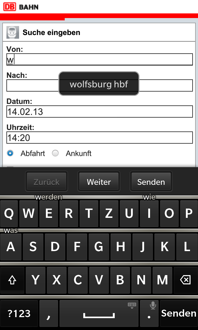 Browser: Formularvorschläge Browser: Formularvorschläge