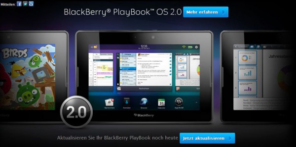 BlackBerry PlayBook für 199€ bei Comtech – nur 150 Stück verfügbar