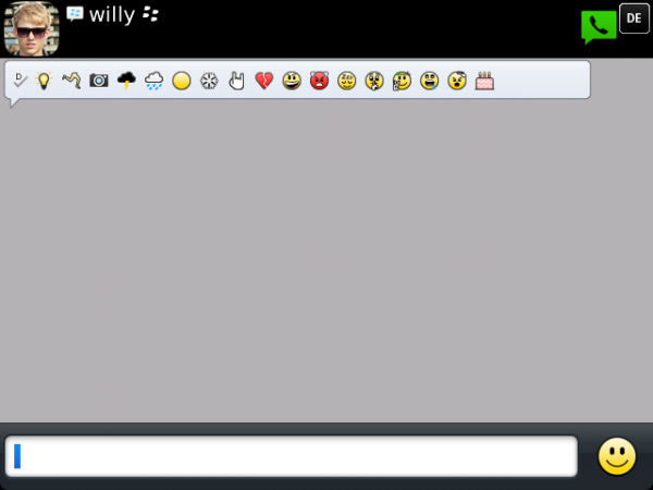 BlackBerry Messenger 7 Beta Update bringt neue Smilies und weitere Voice Funktionen