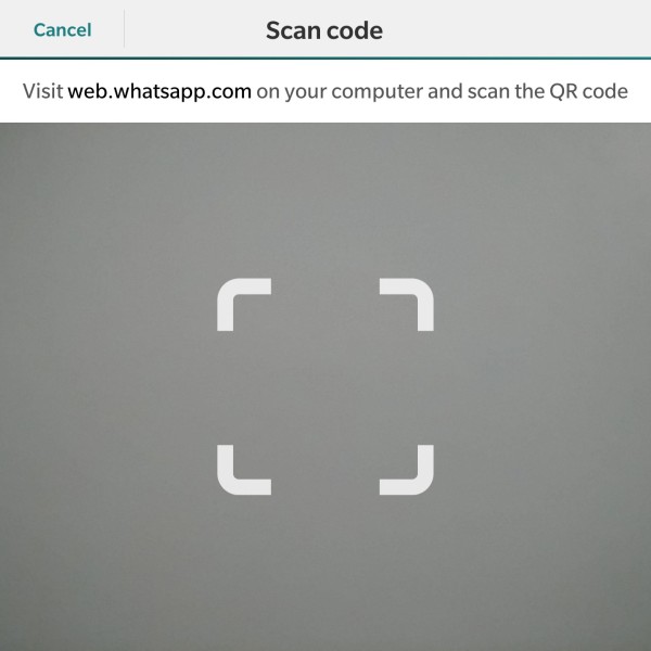 WhatsAppWeb mit BlackBerry 10_Schritt_2