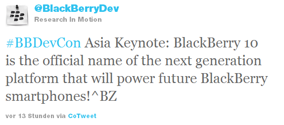 BASIS International erwirkt Verfügung gegen die Nutzung des Namens BBX, neuer Name BlackBerry 10