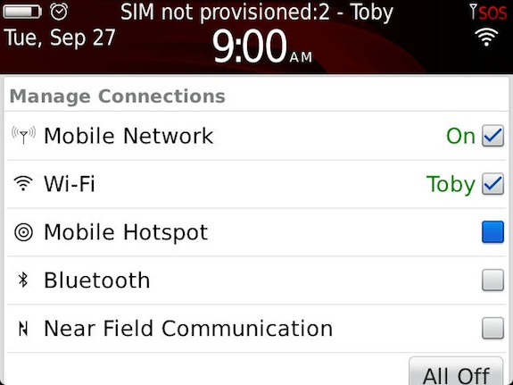 OS Leak: 7.1.0.74 für den 9900 mit Wifi-Hotspot aufgetaucht