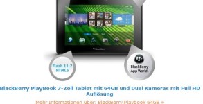 iBoodDeal BlackBerry PlayBook 64GB