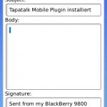 Tapatalk Anworten