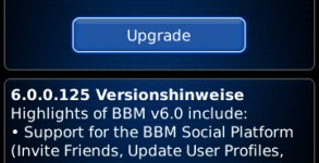 BlackBerry Messenger 6.0.0.125